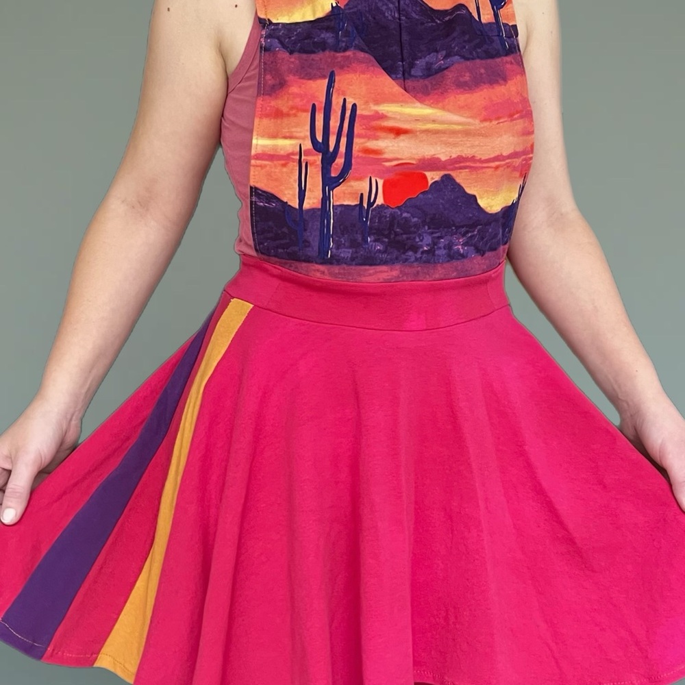 Colorful Desert Sunset Dress